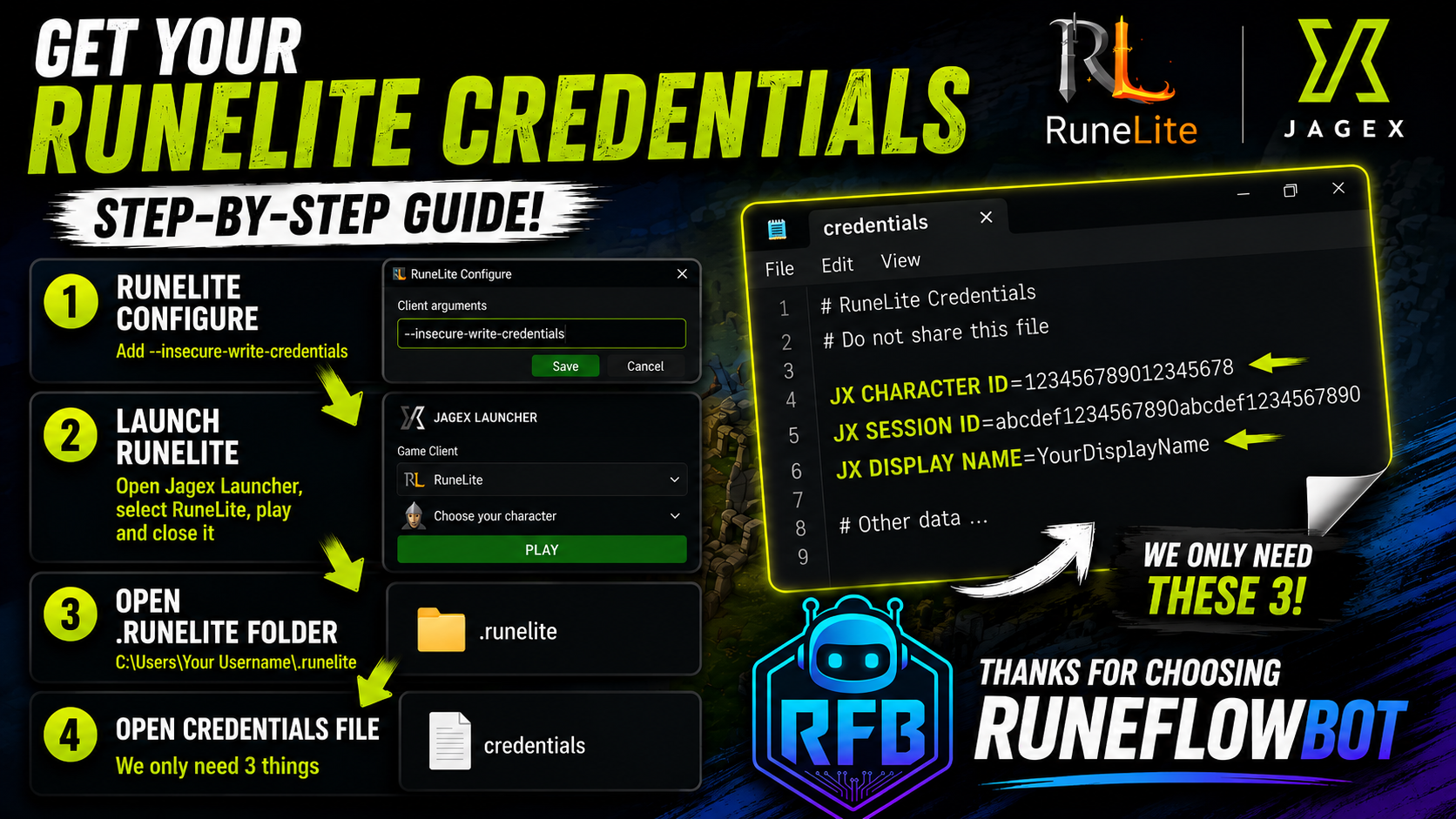 Jagex Creds